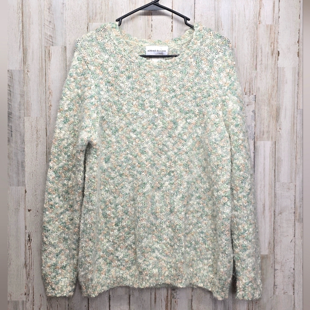 NWT Alfred Dunner Sweater L XL Cottagecore Coastal Grandma Casual